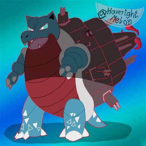 how to draw gigantamax blastoise|Drawing every Pokemon! Nr. 9 Gigantamax Blastoise .